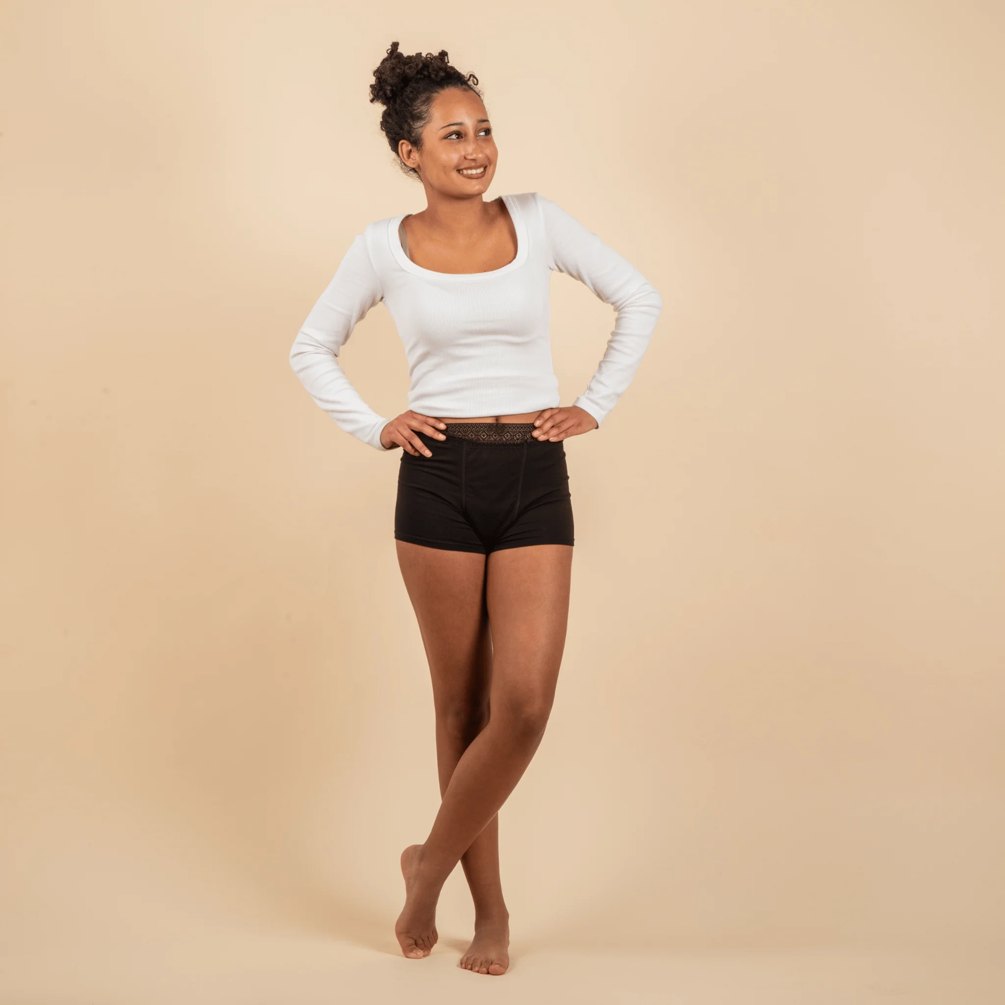 Boxer menstruel pour femme